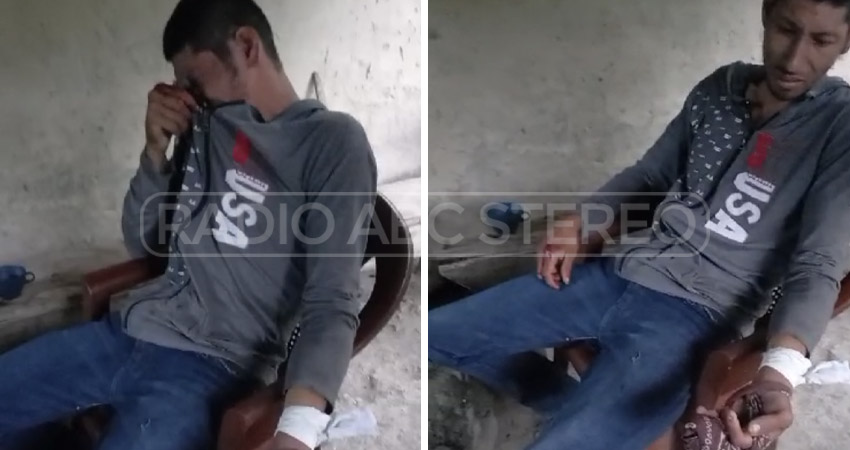 Los pobladores esperan el pronto actuar de las autoridades. Foto: Cortesía/Radio ABC Stereo Los pobladores esperan el pronto actuar de las autoridades. Foto: Cortesía/Radio ABC Stereo