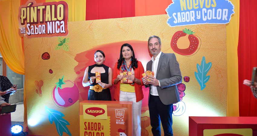 Nestlé, a través de su marca líder Maggi y bajo la campaña “Píntalo de sabor nica”, presenta su nueva línea de consomés 'Sabor y Color', una combinación de sabores auténticos con tonalidades vibrantes diseñadas para realzar los platillos de las familias nicaragüenses.
