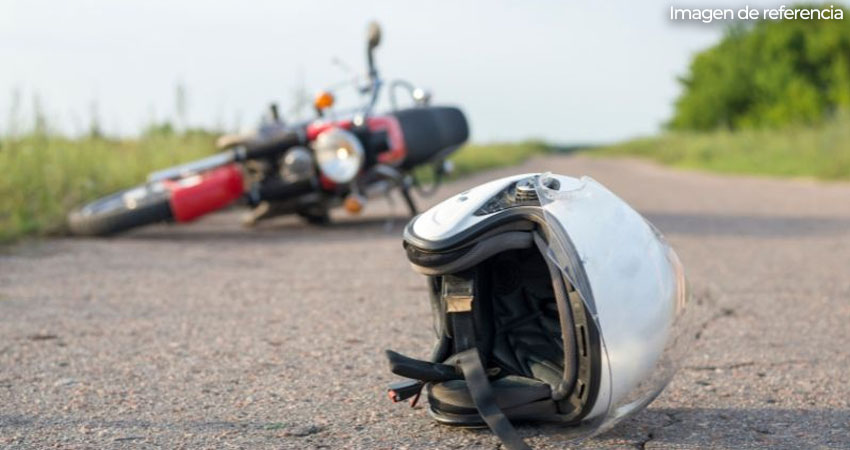 Motociclista lesionado en Shell Esquipulas. Foto: Imagen de referencia
