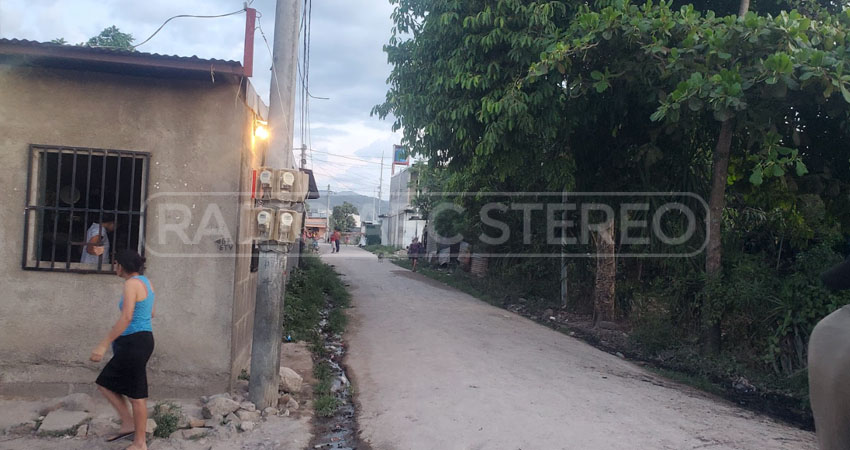 El hecho ocurrió en el barrio Alexis Argüello. Foto: José Enrique Ortega/Radio ABC Stereo El hecho ocurrió en el barrio Alexis Argüello. Foto: José Enrique Ortega/Radio ABC Stereo