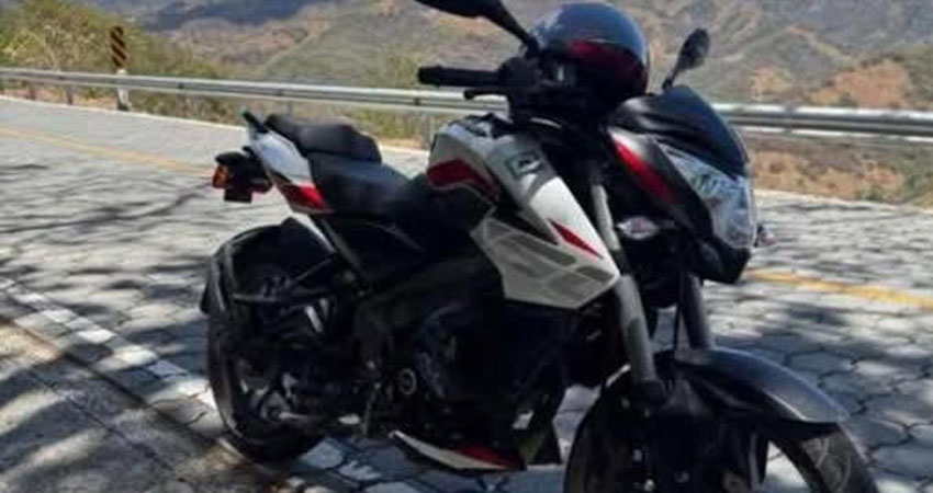 Moto robada. Foto: Cortesía Moto robada. Foto: Cortesía