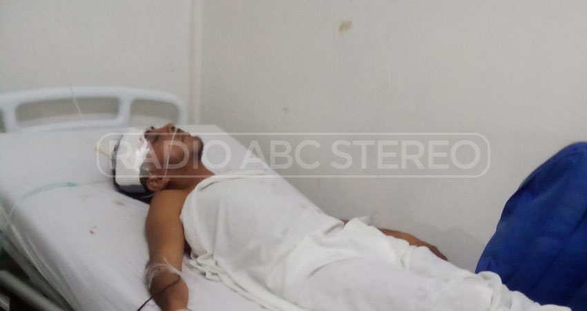 Norlan Antonio López fue hospitalizado en Somoto. Foto: Cortesía/Radio ABC Stereo Norlan Antonio López fue hospitalizado en Somoto. Foto: Cortesía/Radio ABC Stereo