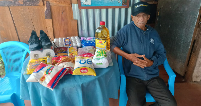 El señor Manuel Zamora ahora está en El Quebracho. Foto: Cortesía/Radio ABC Stereo El señor Manuel Zamora ahora está en El Quebracho. Foto: Cortesía/Radio ABC Stereo