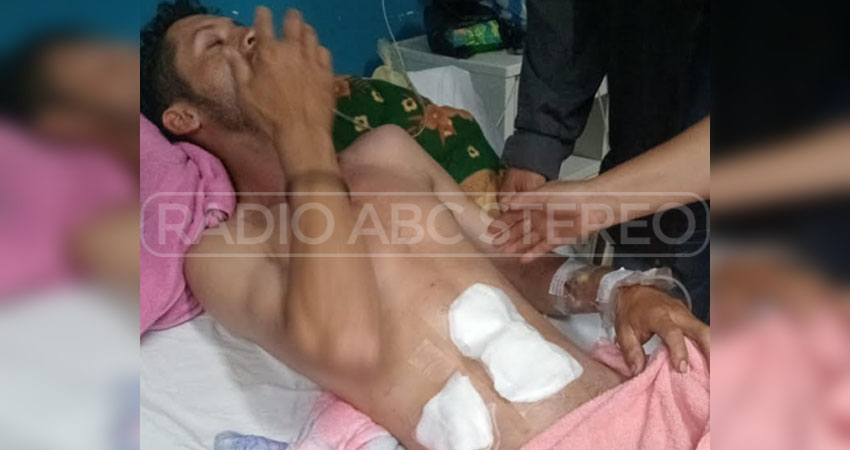 Harold Alonso Martín fue agredido en Condega. Foto: Cortesía/Radio ABC Stereo Harold Alonso Martín fue agredido en Condega. Foto: Cortesía/Radio ABC Stereo