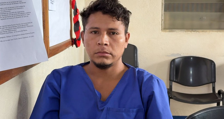 Saudiel Enoc Rizo Hernández, acusado de profanar una tumba. Foto: Cortesía/Radio ABC Stereo Saudiel Enoc Rizo Hernández, acusado de profanar una tumba. Foto: Cortesía/Radio ABC Stereo