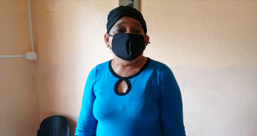 Doña Lidia Tercero Arauz demanda mejor atención del CSE de Estelí. Foto: Alba Nubia Lira/Radio ABC Stereo