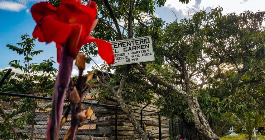 El robo ocurrió cerca del Panteoncito El Carmen. Foto: Despacho 505