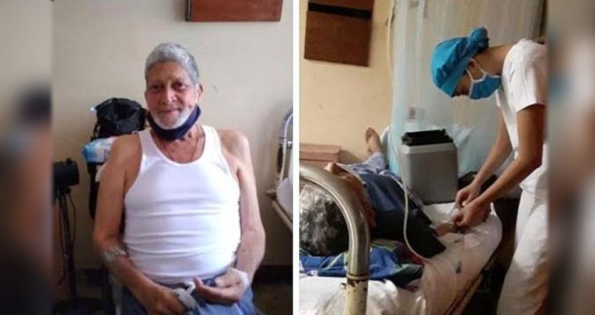 Don Rigoberto Rizo Rodríguez padece de cáncer de próstata desde hace 5 años. Foto: Cortesía Don Rigoberto Rizo Rodríguez padece de cáncer de próstata desde hace 5 años. Foto: Cortesía