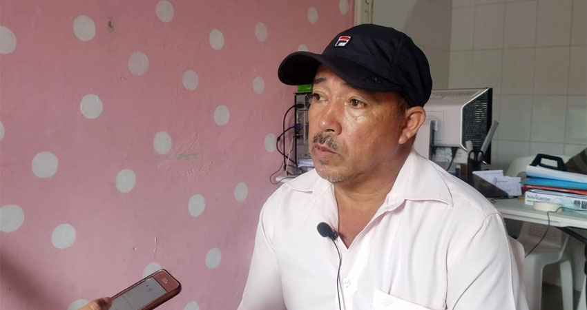 Miguel Ángel Gómez, Presidente de la Comunidad Indígena. Foto: José Enrique Ortega/Radio ABC Stereo