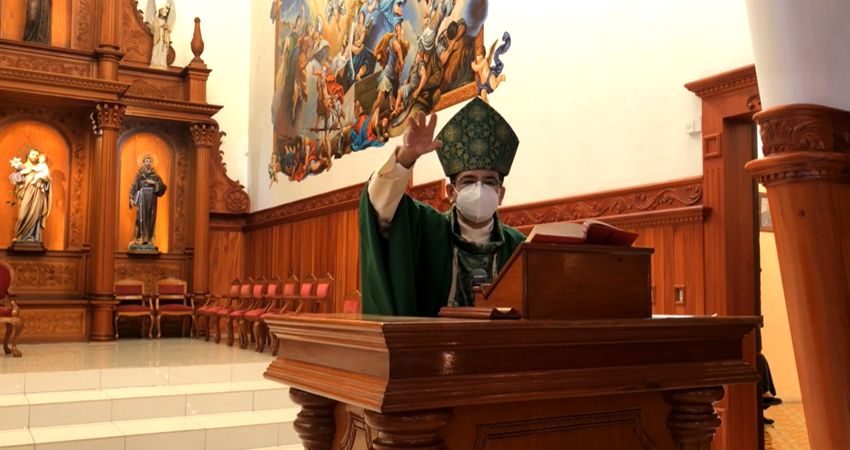 Monseñor Rolando Álvarez, Obispo de la Diócesis de Matagalpa y Administrador Apostólico de la Diócesis de Estelí. Foto: Captura de pantalla/Radio ABC Stereo