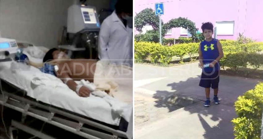 A la víctima le practicaron una cirugía y cuatro drenajes. Foto: Cortesía/Radio ABC Stereo A la víctima le practicaron una cirugía y cuatro drenajes. Foto: Cortesía/Radio ABC Stereo