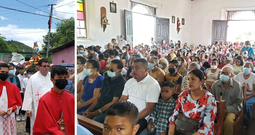 La celebración religiosa se realiza durante 8 días. Foto: Cortesía/Radio ABC Stereo La celebración religiosa se realiza durante 8 días. Foto: Cortesía/Radio ABC Stereo