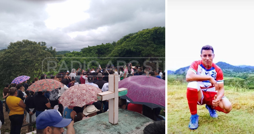 Sus honras fúnebres se realizaron en el cementerio de la comunidad Sabana Grande. Foto: Cortesía/Radio ABC Stereo Sus honras fúnebres se realizaron en el cementerio de la comunidad Sabana Grande. Foto: Cortesía/Radio ABC Stereo