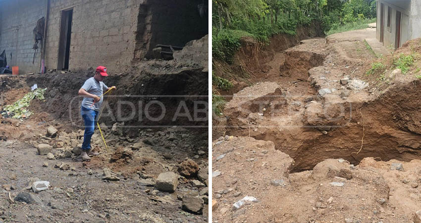 Daños en las comunidades de Murra. Foto: Marvin Gadea/Radio ABC Stereo Daños en las comunidades de Murra. Foto: Marvin Gadea/Radio ABC Stereo