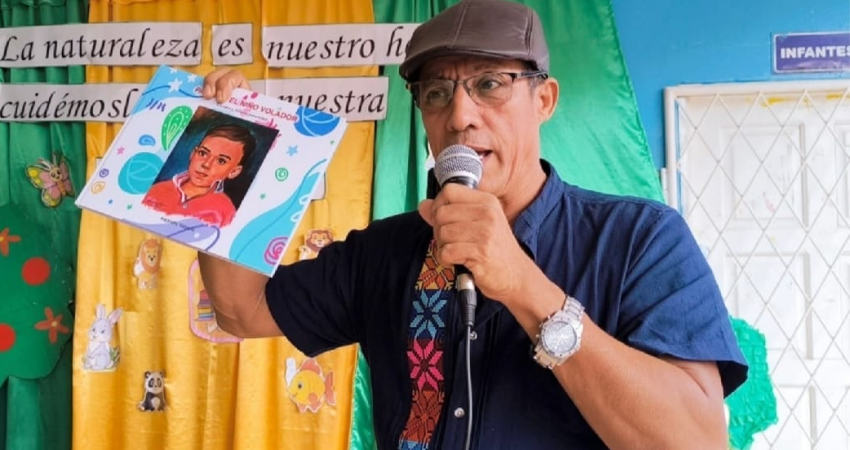 Alejandro Salgado, escritor de Estelí. Foto: Cortesía/Radio ABC Stereo Alejandro Salgado, escritor de Estelí. Foto: Cortesía/Radio ABC Stereo