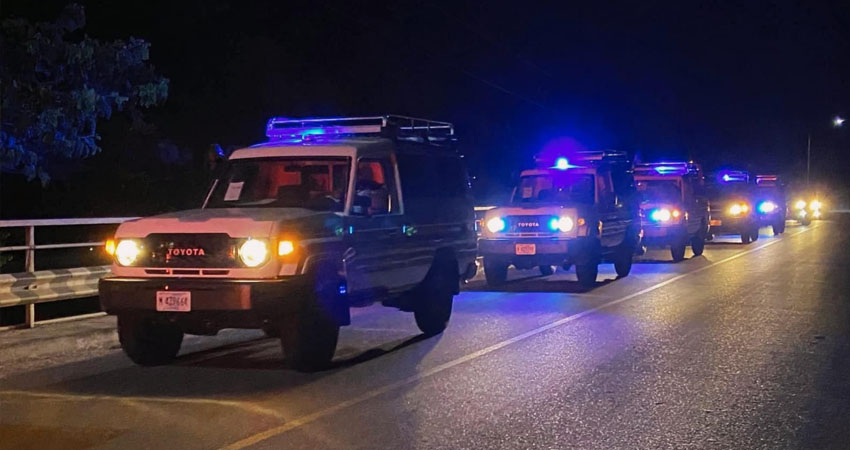 Ambulancias entregadas en Nueva Segovia. Foto: Cortesía/Radio ABC Stereo Ambulancias entregadas en Nueva Segovia. Foto: Cortesía/Radio ABC Stereo