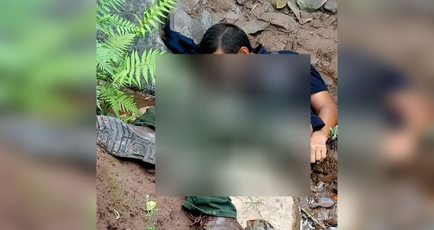 El hombre impactó severamente contra las rocas. Foto: Cortesía/Radio ABC Stereo