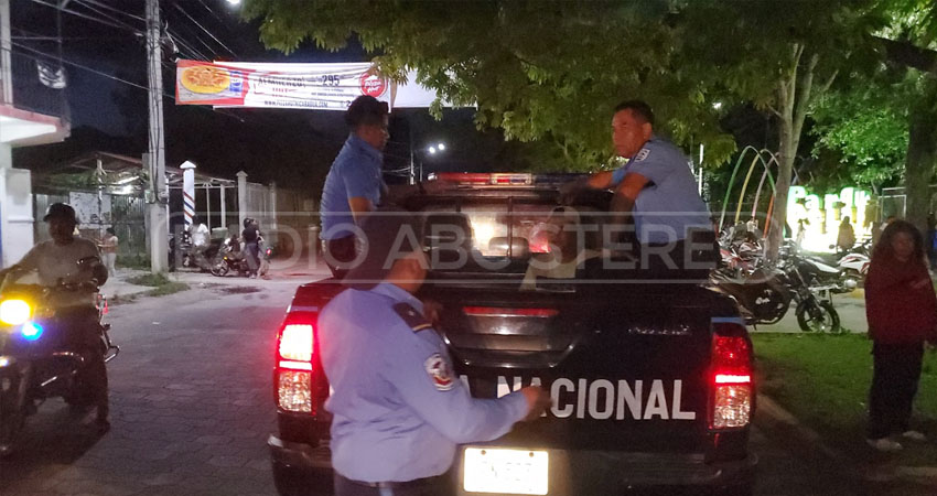 Walter Briones Sosa, detenido. Foto: José Enrique Ortega/Radio ABC Stereo Walter Briones Sosa, detenido. Foto: José Enrique Ortega/Radio ABC Stereo