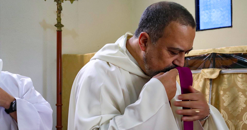 El Padre Jaime Valdivia falleció el pasado 30 de julio tras batallar contra el Covid-19. Foto: Cortesía El Padre Jaime Valdivia falleció el pasado 30 de julio tras batallar contra el Covid-19. Foto: Cortesía