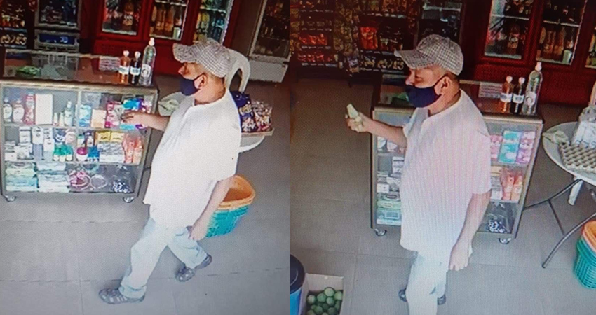 Según la víctima, el hombre se hizo pasar por cliente. Capturas de pantalla. Según la víctima, el hombre se hizo pasar por cliente. Capturas de pantalla.