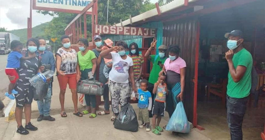 Los haitianos fueron hospedados en el Hostal Solentiname. Foto: Cortesía Los haitianos fueron hospedados en el Hostal Solentiname. Foto: Cortesía