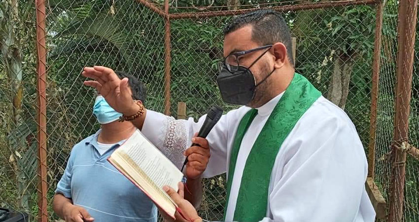 La obra se hizo con apoyo de la feligresía. Foto: Cortesía/Radio ABC Stereo La obra se hizo con apoyo de la feligresía. Foto: Cortesía/Radio ABC Stereo