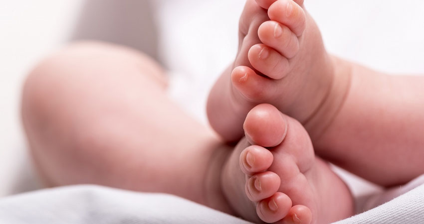 La bebé tiene seis días de nacida. Imagen de referencia. La bebé tiene seis días de nacida. Imagen de referencia.