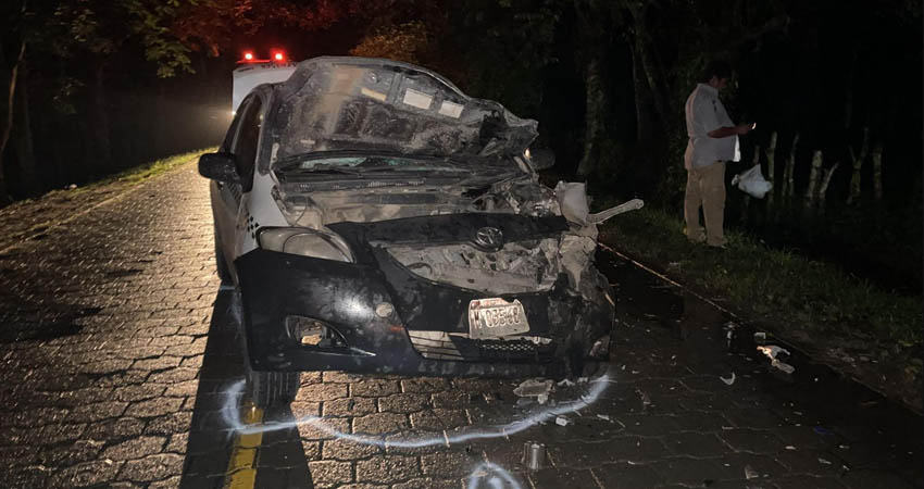 Supuestamente, el conductor de la moto iba en estado de ebriedad. Foto: Cortesía/Radio ABC Stereo