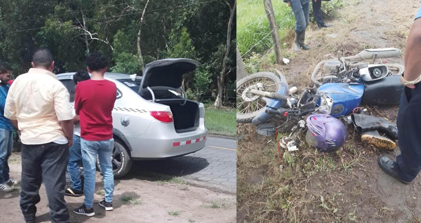El percance vial se registró a la altura del kilómetro 284. Foto: Cortesía/Radio ABC Stereo