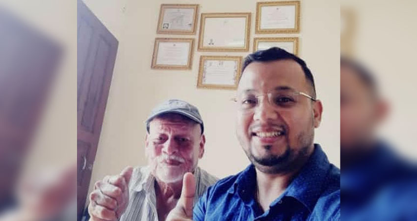 El abogado Eduardo Polanco decidió apoyar gratuitamente a don Manuel Ulloa. Foto: Cortesía/Radio ABC Stereo El abogado Eduardo Polanco decidió apoyar gratuitamente a don Manuel Ulloa. Foto: Cortesía/Radio ABC Stereo