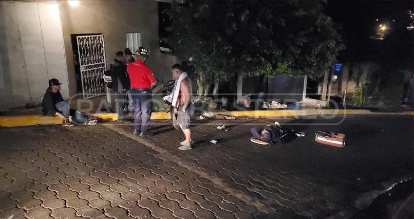 El accidente ocurrió en el barrio Boris Vega, de la ciudad de Estelí. Foto: José Enrique Ortega/Radio ABC Stereo El accidente ocurrió en el barrio Boris Vega, de la ciudad de Estelí. Foto: José Enrique Ortega/Radio ABC Stereo