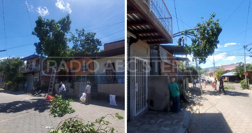 La situación generó preocupación en el vecindario. Foto: José Enrique Ortega/Radio ABC Stereo La situación generó preocupación en el vecindario. Foto: José Enrique Ortega/Radio ABC Stereo