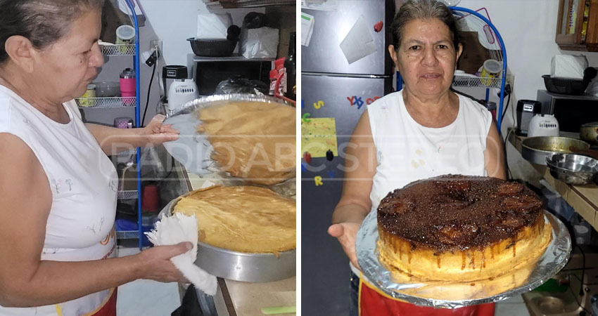 Rosa María Moreno, repostera esteliana. Foto: Famnuel Úbeda/Radio ABC Stereo