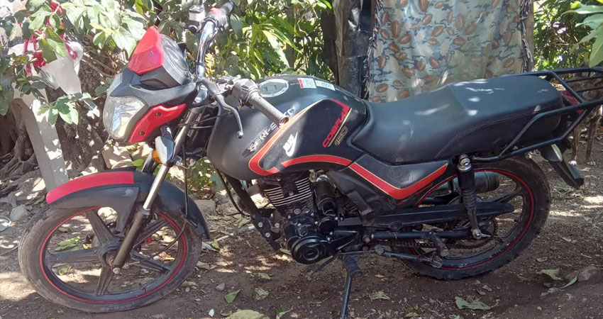 Motocicleta de Wendy Valeska Tercero. Foto: Cortesía/Radio ABC Stereo