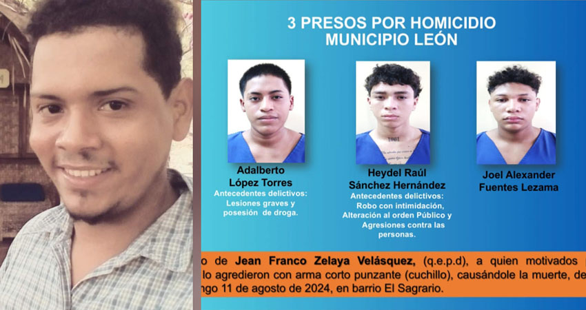 Acusado de asesinato en León. Foto: Cortesía/Radio ABC Stereo