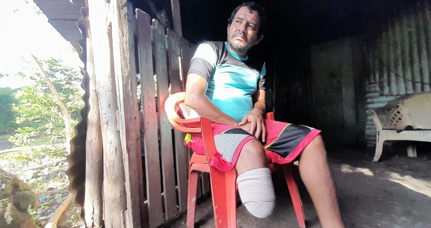 José Ramón Hernández, sobreviviente de accidente de tránsito. Foto: Radio ABC Stereo