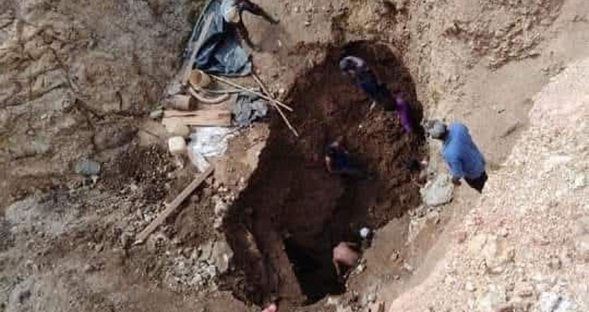 El minero falleció asfixiado por soterramiento. Foto: Cortesía/Radio ABC Stereo El minero falleció asfixiado por soterramiento. Foto: Cortesía/Radio ABC Stereo