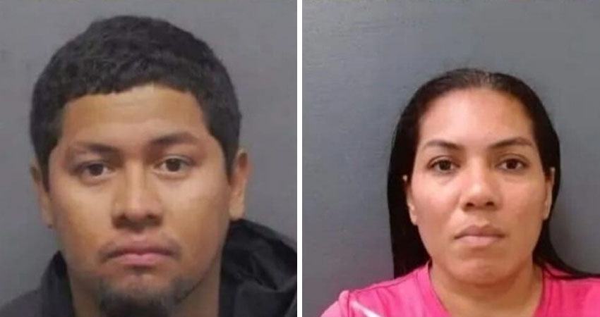 Luis Antonio Ríos y Claudia Cruz Ríos, arrestados en Estados Unidos. Foto: Cortesía/Radio ABC Stereo