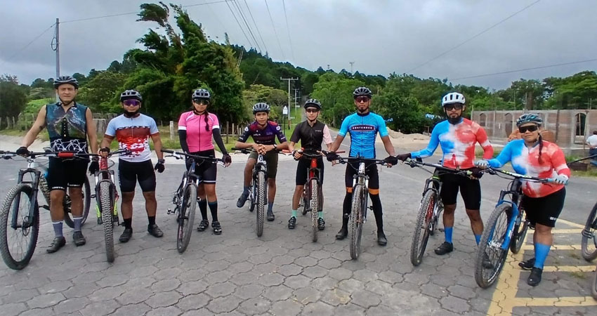 Ciclistas de Estelí. Foto: Byron Altamirano/Radio ABC Stereo