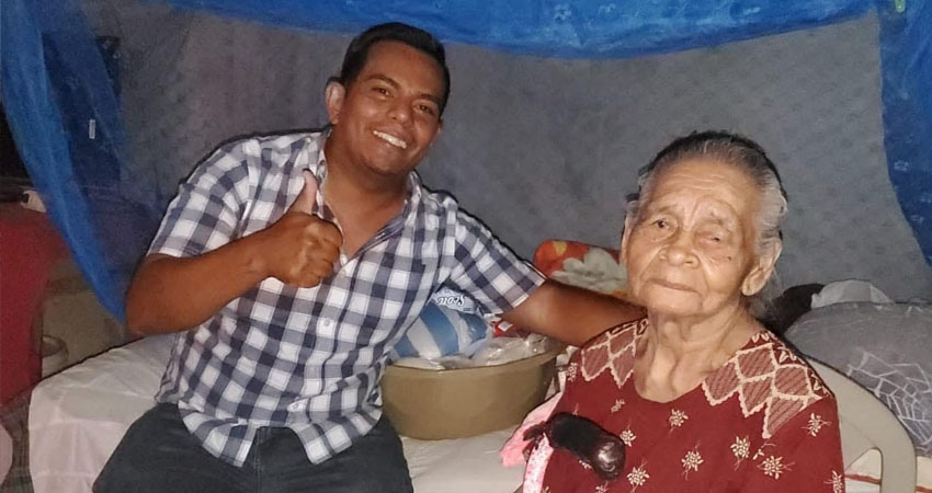 Carlos Ramón Jirón Galeano impulsa proyectos sociales para personas vulnerables. Foto: José Enrique Ortega/Radio ABC Stereo