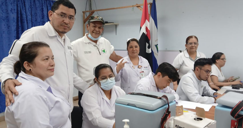 El lunes 18 de agosto inició la vacunación en Estelí. Foto: Cortesía/Radio ABC Stereo El lunes 18 de agosto inició la vacunación en Estelí. Foto: Cortesía/Radio ABC Stereo