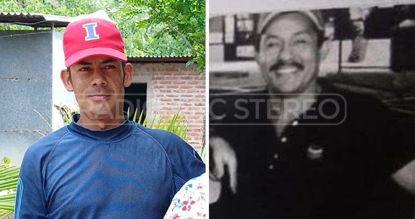 A la izquierda, la víctima Marcos Antonio Rizo. A la derecha su hermano de crianza y presunto asesino, Luis Vásquez. Foto: Cortesía/Radio ABC Stereo A la izquierda, la víctima Marcos Antonio Rizo. A la derecha su hermano de crianza y presunto asesino, Luis Vásquez. Foto: Cortesía/Radio ABC Stereo