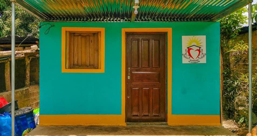 Vivienda entregada a don William. Foto: Cortesía