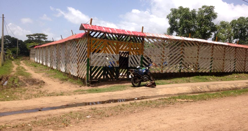 El centro está ubicado en la comunidad Puertas Azules, Miraflor. Foto: Cortesía