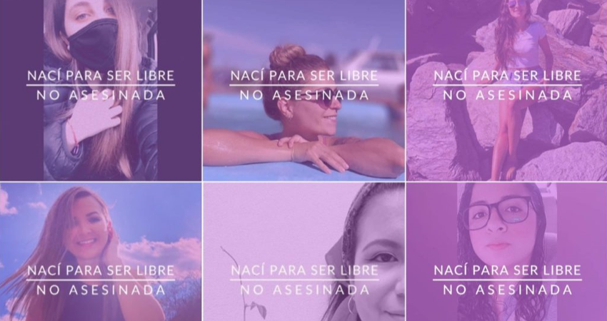 Cientos de usuarios han mostrado su descontento ante la ola de violencia contra las mujeres. Imagen de cortesía.