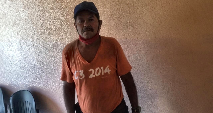 José Francisco Mairena pide apoyo tras el incendio que afectó su vivienda. Foto: Alba Nubia Lira/Radio ABC Stereo