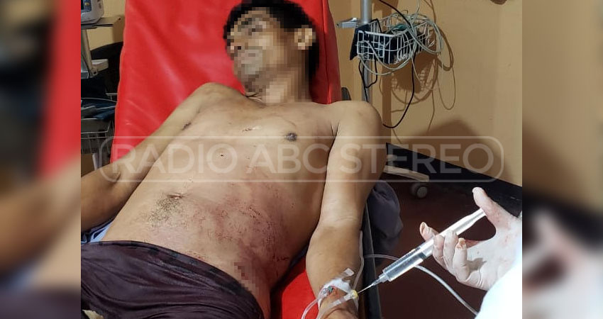 La víctima mortal laboraba en la reparación de la carretera que conduce hacia Pueblo Nuevo. Foto: Cortesía/Radio ABC Stereo