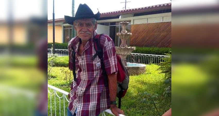 El ancianito tiene la esperanza de volver a ver a su hijo. Foto: Cortesía/Radio ABC Stereo El ancianito tiene la esperanza de volver a ver a su hijo. Foto: Cortesía/Radio ABC Stereo