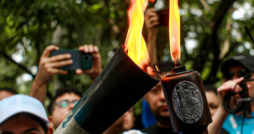 La Antorcha es un símbolo de luz y libertad que atraviesa Centroamérica. Foto: Cortesía / Noticias ABC La Antorcha es un símbolo de luz y libertad que atraviesa Centroamérica. Foto: Cortesía / Noticias ABC