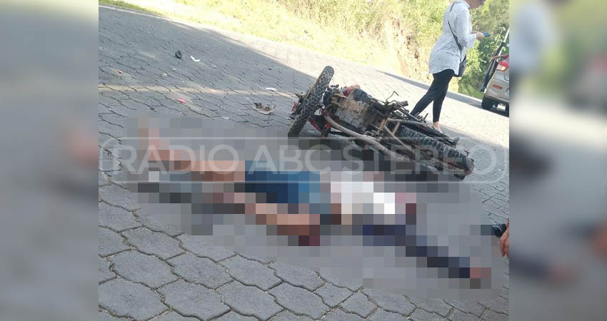 Motociclista muere en accidente en Quilalí. Foto: Radio ABC Stereo Motociclista muere en accidente en Quilalí. Foto: Radio ABC Stereo